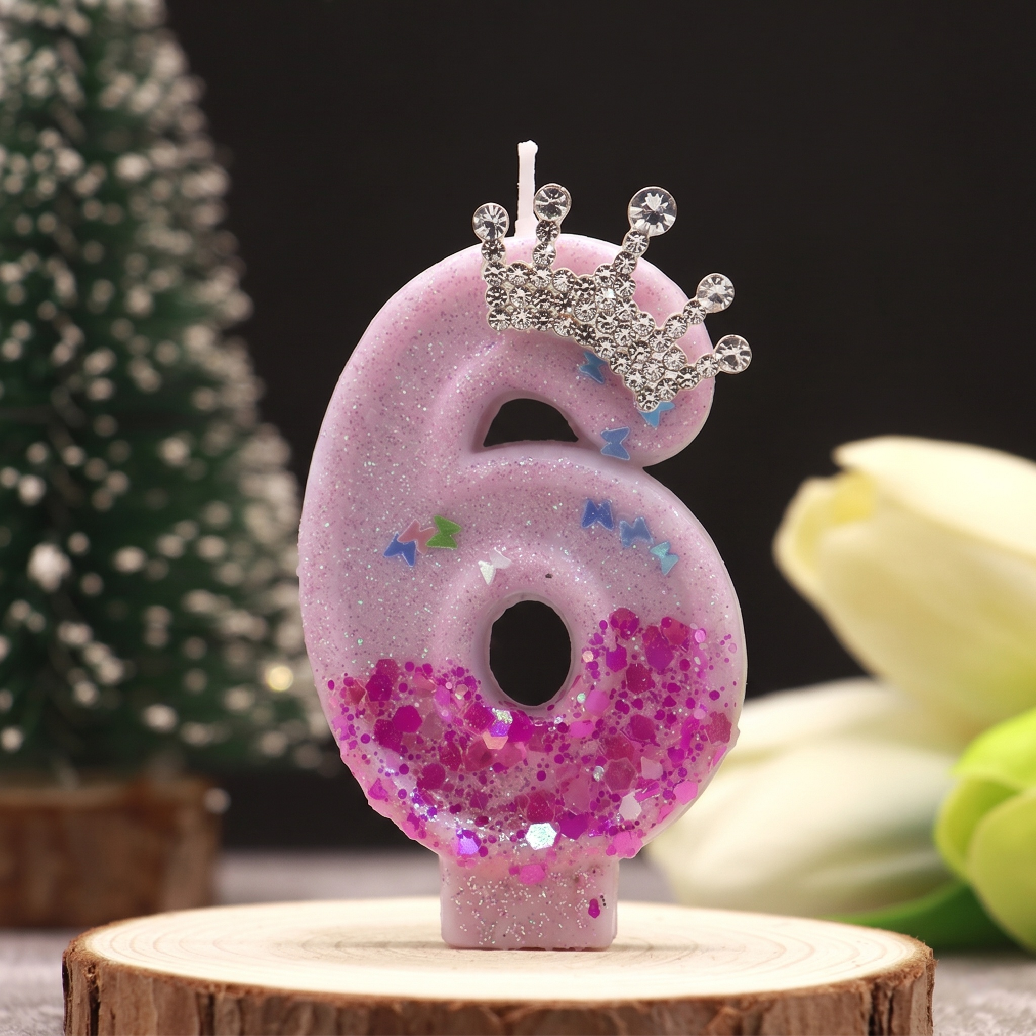 Pink Rose Red Sequins Dual Col – обзор и цена Holiday Candle Set