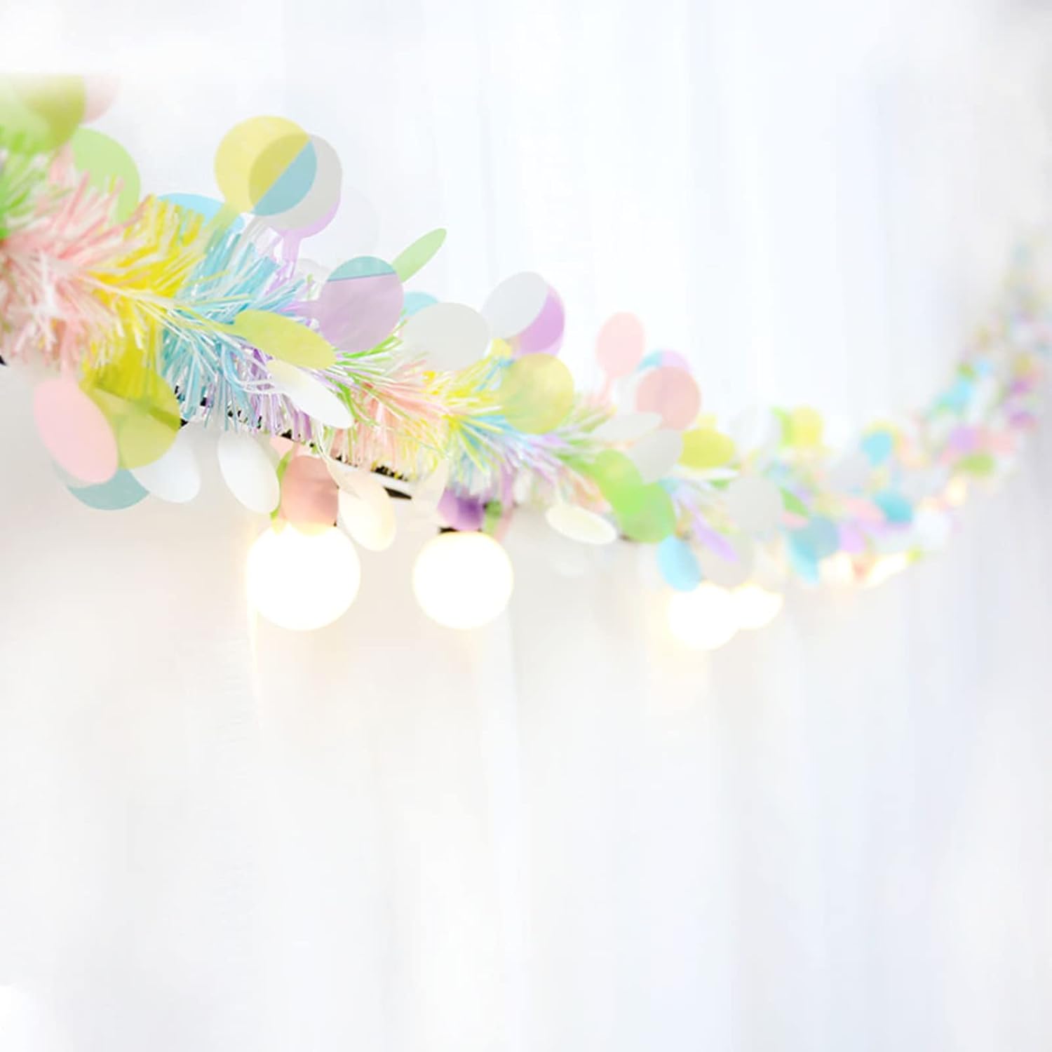 4pc Easter Tinsel Garlands Col – обзор и цена Tinsel Garland Decoration