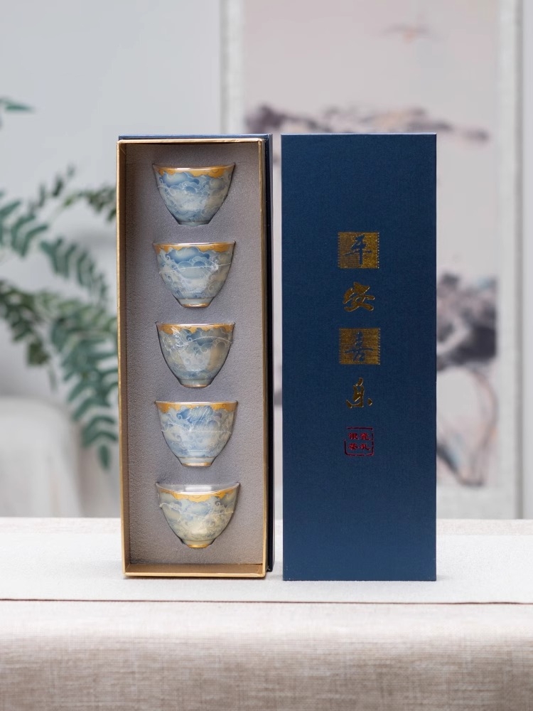 Porcelain wrapped silver cup,  – обзор и цена Gift Box Wrap Set