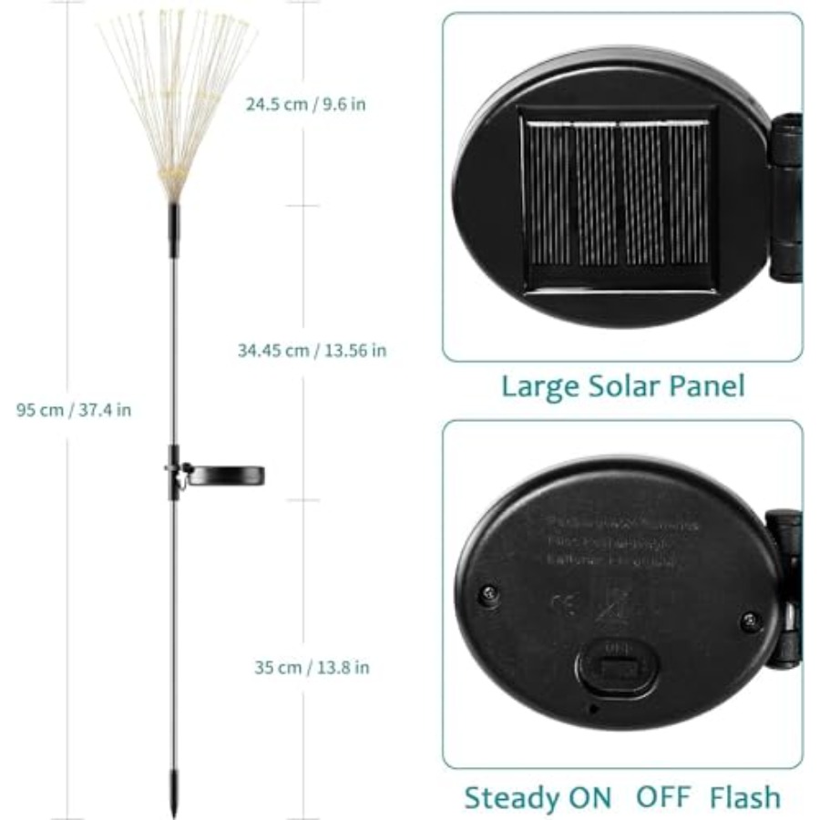 Solar Firework Lights, Lightin – обзор и цена Christmas Lights Outdoor