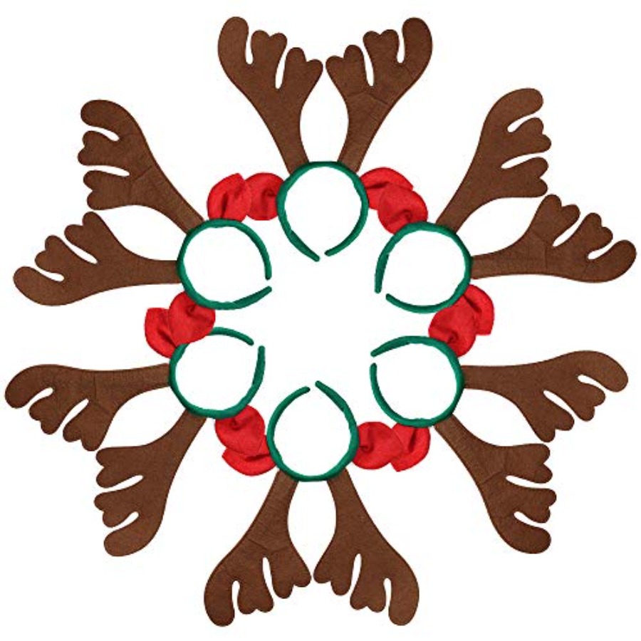 Max Fun 12Pcs Christmas Reinde – обзор и цена Reindeer Antlers Headband