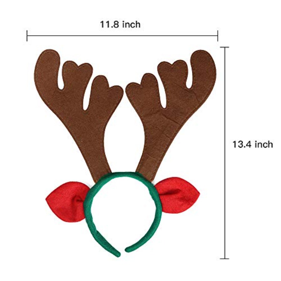 Max Fun 12Pcs Christmas Reinde – обзор и цена Reindeer Antlers Headband