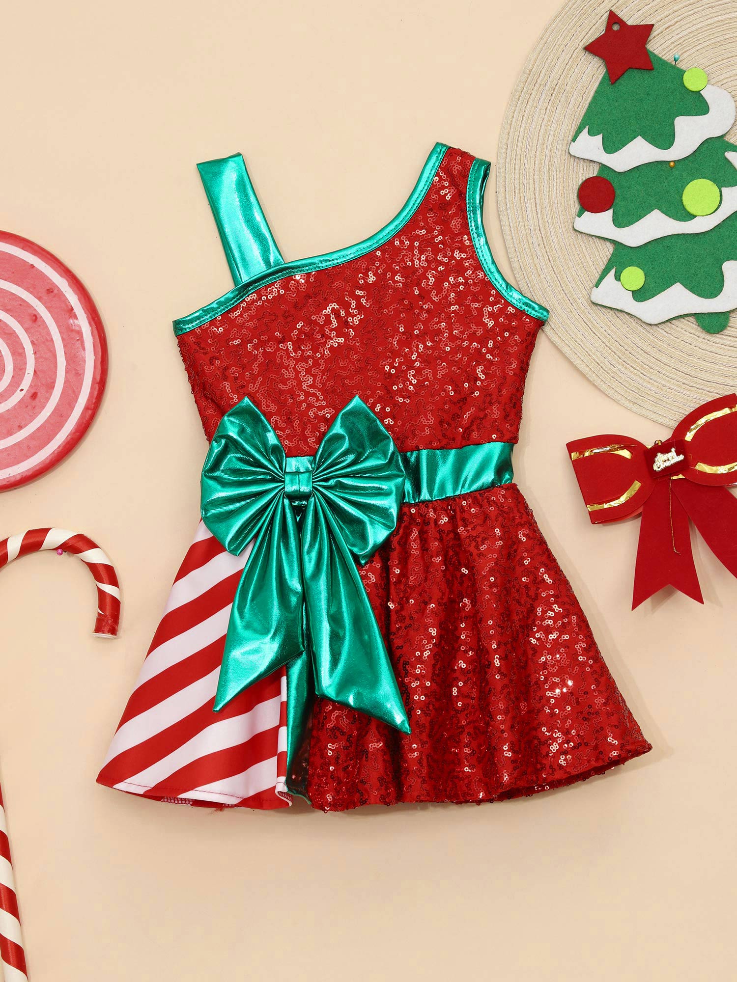 Kids Girls Christmas Party Dre – обзор и цена Elf Costume Christmas