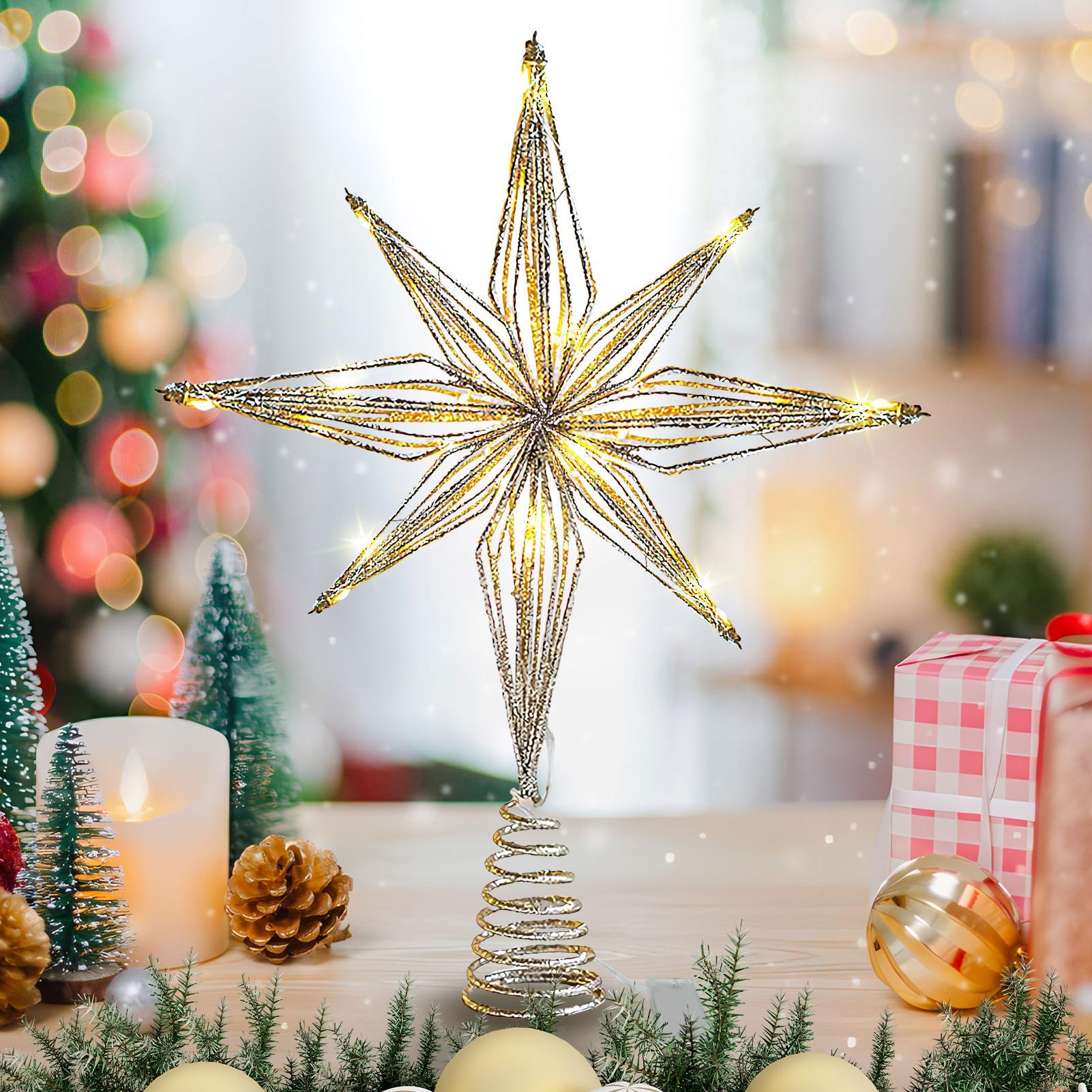 Christmas Tree Topper 3D Star  – обзор и цена Star Tree Topper