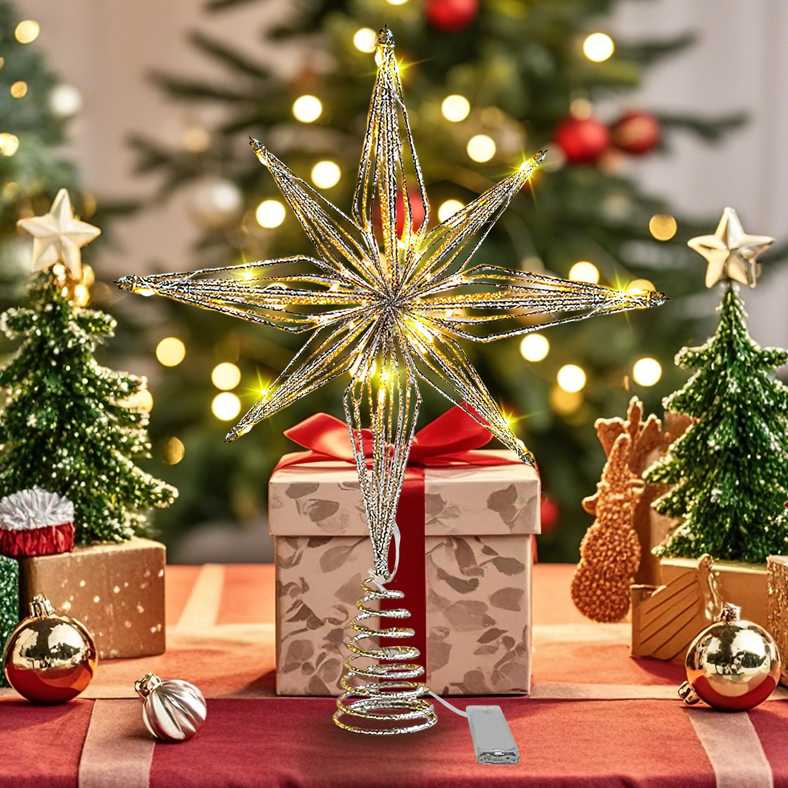 Christmas Tree Topper 3D Star  – обзор и цена Star Tree Topper