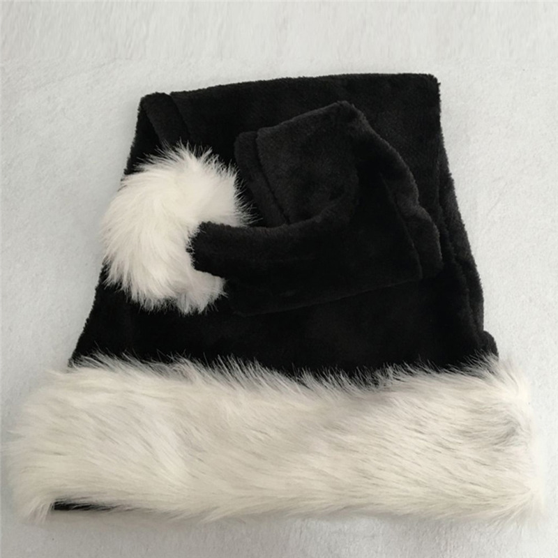 Christmas Santa Hat Black Long – обзор и цена Santa Hat Plush